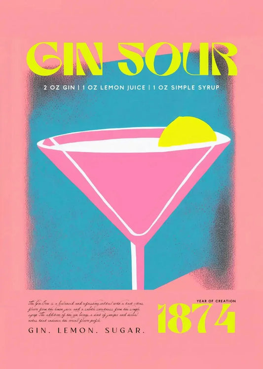 Retro Cocktail Prints