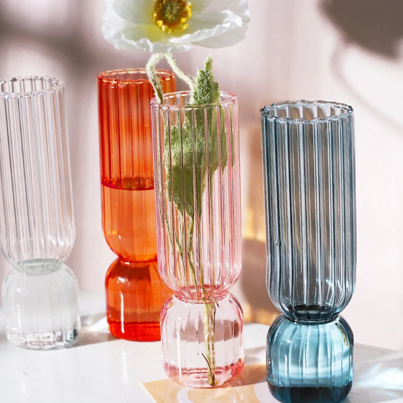 Colorful Glass Vase