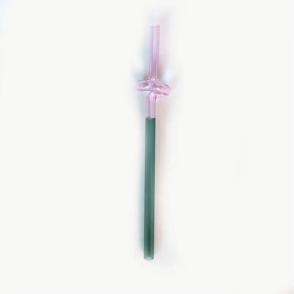 Looped Glass Straws