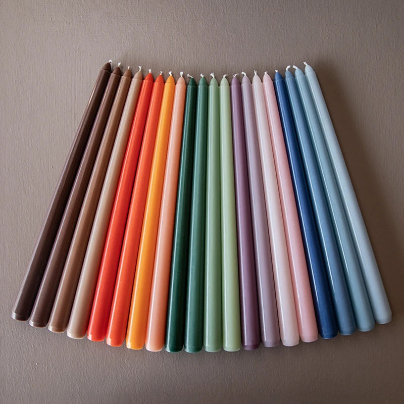 Colorful Long Candles (4PC)