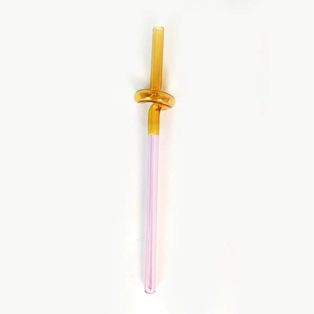 Looped Glass Straws