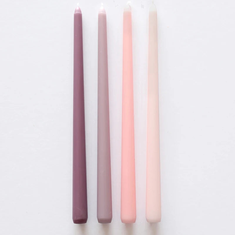 Colorful Long Candles (4PC)