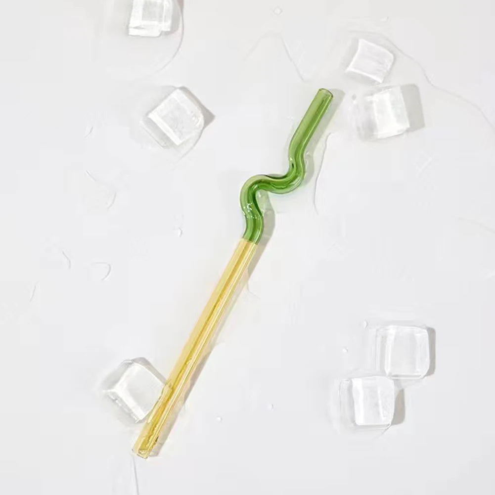 Looped Glass Straws