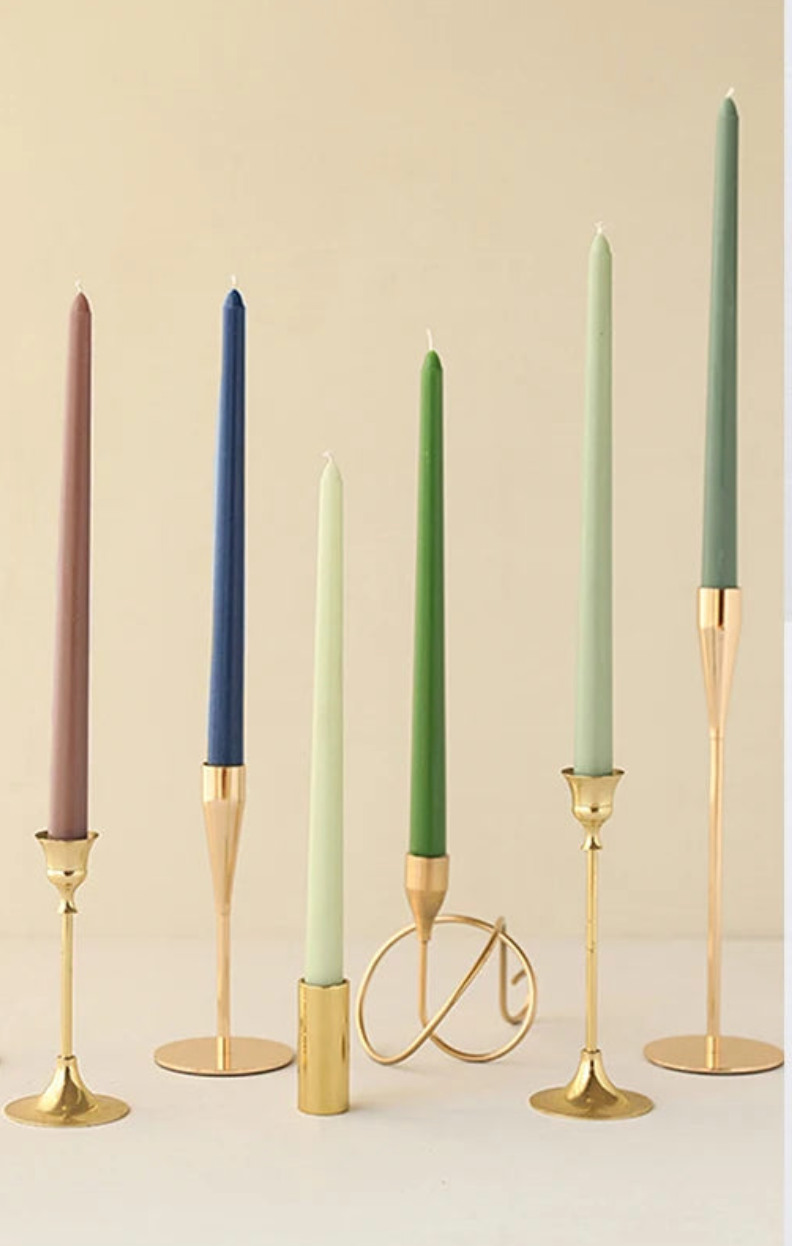 Colorful Long Candles (4PC)