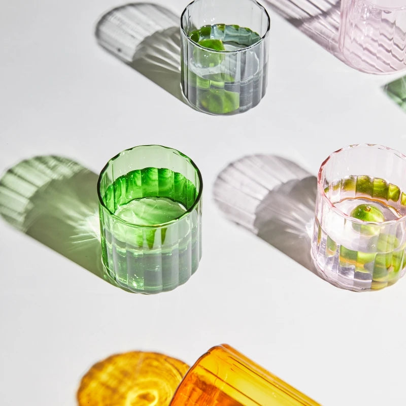 Colorful Glass Cups